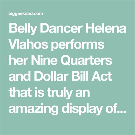 helena vlahos|Helena Vlahos: 1979, Iconic Nine Quarters Belly Dance Act